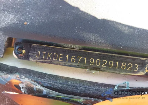 2009 Scion Tc из США, поврежденный, VIN JTKDE167190291823